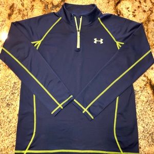 Under Armour Half Zip Long Sleeve Tee